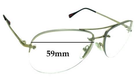 Replacement Lenses by Sunglass Fix™ for Prada SPS50R 59mm